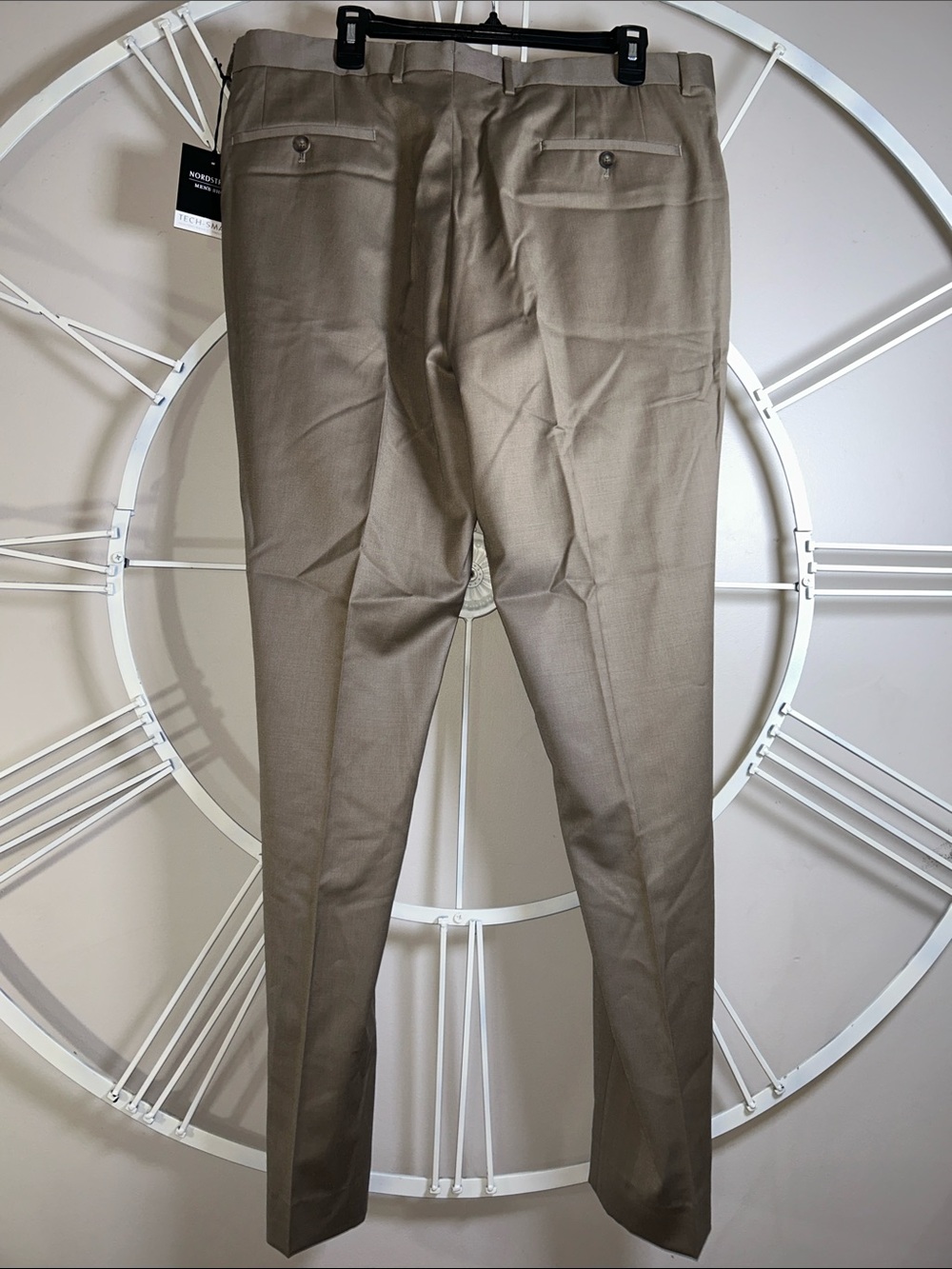 NWT 3x Nordstrom Men's Dress Pants Trio - 2x size 38 Black, Gray & Tan 38x34 - Picture 11 of 16